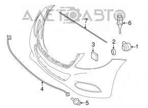 Radar de croazieră Mercedes CLA 14-19