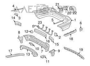 Senzor de parcare frontal pentru Mercedes X164 GL W164 ML W251 R fără inel, nou, neoriginal.