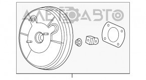 Вакуумный усилитель Honda Civic X FC 16-21