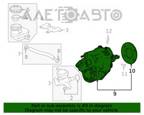 Усилитель тормозной Honda Accord 18-22 электро