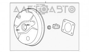 Amplificator de vidare pentru Acura ILX 13-15 pre-restilizare