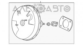 Amplificator de vid Acura MDX 17-20 restaurat