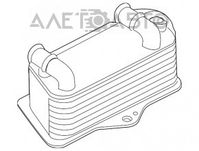 Масляный охладитель АКПП Audi A3 8V 15-20 новый неоригинал VAN WEZEL