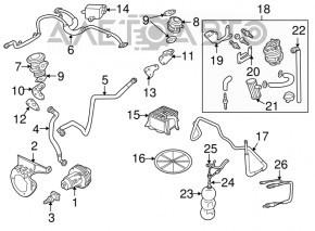 Supapa electromagnetica Audi Q5 8R 13-17 3.0 tfsi nou OEM original