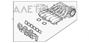 Коллектор впускной VW Passat b7 12-15 USA 3.6