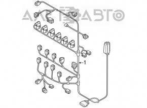 Проводка моторная VW Passat b8 16-19 USA 3.6