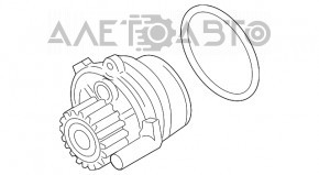 Pompa de apă VW Passat b7 12-15 SUA 2.0TDI