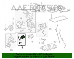 Filtru de ulei TOYOTA Auris, Corolla 09- 1.6, Avensis 09-, Rav 4