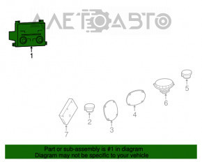 Magnetofon radio Dodge Dart 13-16