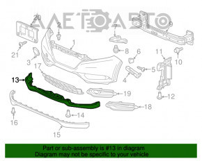 Buza bara fata Honda HR-V 16-18