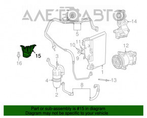 Suport compresor aer condiționat Jeep Patriot 11-17