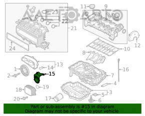 Protecția curelei de distribuție inferioară VW Jetta 19- 1.4T