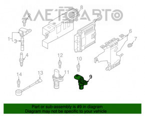 Датчик распредвала VW Passat b8 16-19 USA 1.8 TFSI