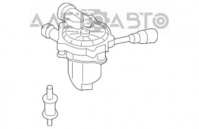 Pompă de aer Audi A3 8V 15-20 1.8T, 2.0T