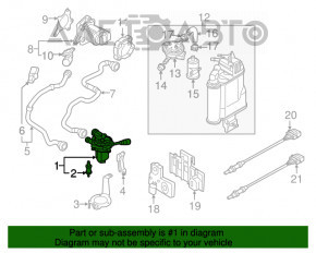 Pompă de aer Audi A3 8V 15-20 1.8T, 2.0T