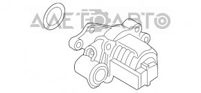 Supapapa EGR VW Jetta 11-18 SUA hibrid