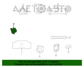 Modul de pornire a motorului Dodge Challenger 11-14 3.6