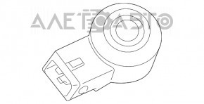 Senzor de detonare Chrysler 200 15-17 2.4