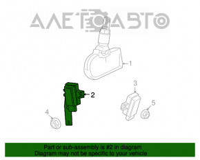 MODULE CONTROLLER PRESSURE Jeep Patriot 11-17