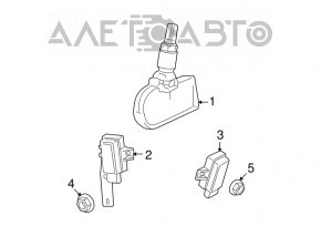 MODULE CONTROLLER PRESSURE Jeep Patriot 11-17