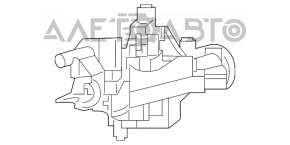 Blocarea de aprindere Jeep Compass 11-16