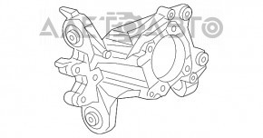 Capac spate stânga Jeep Cherokee KL 19-23