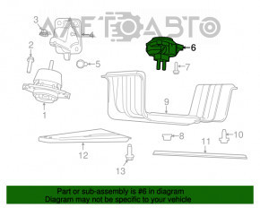 Pernele cutiei de viteze automată pentru Jeep Grand Cherokee WK2 11-21 3.6 AWD tip2