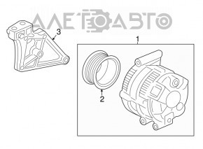 Generator RMD Honda CRV 12-16