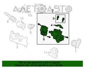 Blocare aprindere Honda CRV 17-19