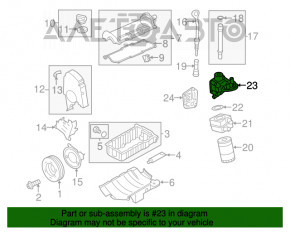 Corpul filtrului de ulei VW Jetta 11-15 2.0