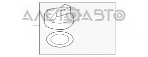 Capacul gâtului de umplere a uleiului VW Jetta 11-18 SUA 2.5