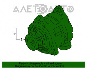 Generator VW CC 08-17