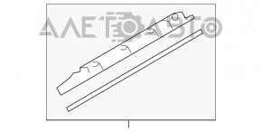 Capac supapă Audi Q7 4L 10-15 stânga