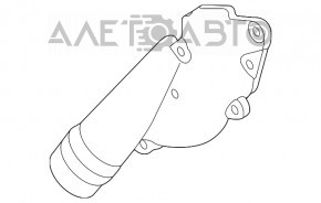 Capacul termostatului Audi Q5 8R 13-17 3.0 tfsi nou OEM original