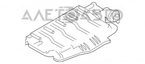 Colector de admisie pentru Audi A4 B8 08-16 2.0T cu clapete de vânturaș