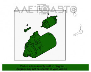 Стартер Audi A4 B8 08-16 2.0T