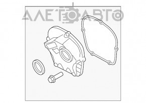 Передняя крышка ГБЦ Audi A4 B8 08-16 2.0T новый OEM оригинал