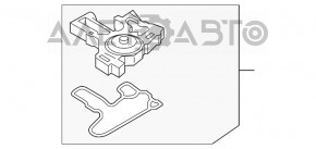 Separatoare de ulei Audi Q5 8R 13-17 CPMB 2.0T nou OEM original