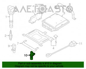 Senzorul de arbore cotit Audi A4 B8 08-16 2.0T nou OEM original