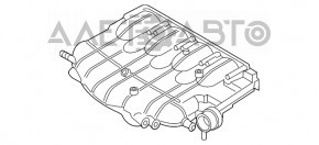 Коллектор впускной VW CC 08-17 новый неоригинал VIKA