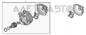 Generatorul Audi A3 8V 15-20 BOSCH