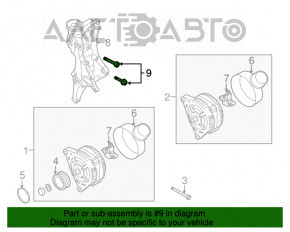 Corpul filtrului de ulei Audi Q5 8R 09-17 2.0T tip 2