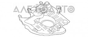 Маслоотражатель VW Jetta 11-18 USA 1.8Т новый OEM оригинал