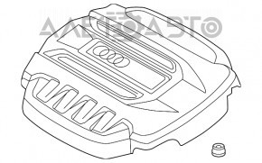 Накладка двигателя Audi A3 8V 15-20 1.8T, 2.0T