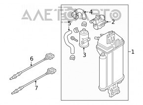 Sonda lambda a doua pentru VW Atlas 18-22 2.0T