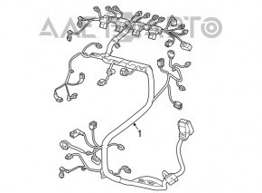 Cablu motor Audi A3 8V 15-20