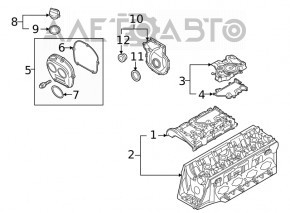 Separator de ulei VW Jetta 19- 2.0T nou original