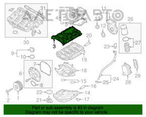 Головка блока цилиндров в сборе VW Atlas 18- 2.0T