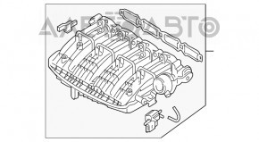 Коллектор впускной VW Atlas 18- 2.0T новый OEM оригинал