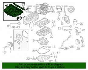 Коллектор впускной VW Atlas 18- 2.0T новый OEM оригинал